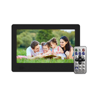 Pour 7 "cadre photo numérique écran LCD cadre photo numérique réveil musique vidéo télécommande USB carte SD montage mural