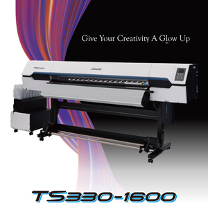 Imprimante Mimaki <span class=keywords><strong>TS330</strong></span>-<span class=keywords><strong>1600</strong></span> à sublimation/solvant 2027 pour textiles et vêtements, à base d'encre à sublimation par transfert thermique à l'eau Mimaki <span class=keywords><strong>TS330</strong></span>-160 - Product Image 1
