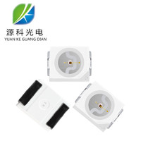 0805 0603 ws2812b PLCC-2 couleur rouge LED diode 3528 0.06 w TOP SMD avec lentille diffuse blanche