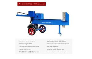 Electro-hydraulic Wood Splitter Small Rural Automatic Wood Splitter Paper Industry Lightweight Wood-breaking <b>Machine</b> - Product Image 4