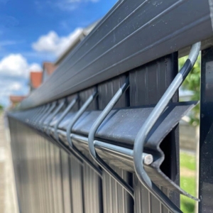 Kit d'occultation en <span class=keywords><strong>PVC</strong></span> Antil-VU pour panneaux de clôture en treillis métallique <span class=keywords><strong>rigide</strong></span> 3D, comprend des lattes d'intimité pour la sécurité du jardin et le blocage du vent - Product Image 3