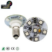 Usine Vente Fun Amusement LED Auto Pixel Cabochon Lampe 24V E10 IP65 Corps En Plastique pour Parcs À Thème et Éclairage De Nuit