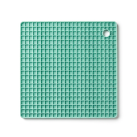 Set de table en silicone alvéolé, isolant thermique, qualité alimentaire, design moderne et minimaliste, forme ronde ou carrée, pour table de cuisine, anti-brûlure