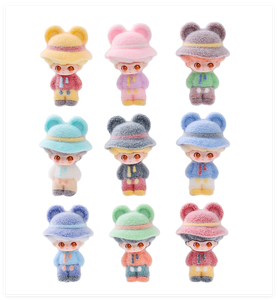 ของเล่นเด็กแบบ 3 มิติ ตุ๊กตาจิ๋ว อุปกรณ์ตกแต่งสวนจิ๋ว แมวกวักเรซิ่น ของตกแต่งจิ๋วสำหรับถุงสุ่มของขวัญเซอร์ไพรส์ - Product Image 6