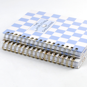 Impression de carnets personnalisés, directement de l'usine, couverture rigide, reliure spirale avec index, papier offset FSC, agenda pour l'école et le bureau - Product Image 6