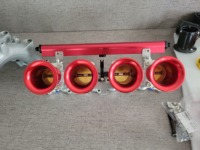 Nouvel arrivage Corps d'accélérateur individuels Kit moteur M102 Ajustement parfait pour Mercedes Benz 190E 2.3-16V Collecteur d'admission