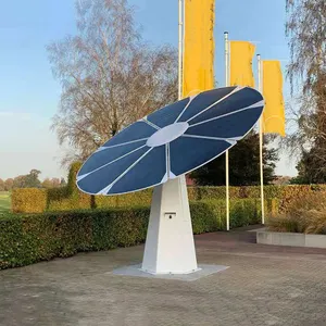 Flower Shape Painel Solar Off Grid System Completa Inteligente 10Kw Fotovoltaica Anlage Instalação Híbrida Solaire Complet Para Casa