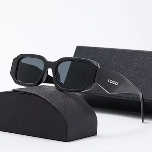 Lunettes De Luxe moda Vintage cuadrado diseñador gafas de sol mujeres 2024 marca famosa tonos hombres gafas de sol para mujer lujo