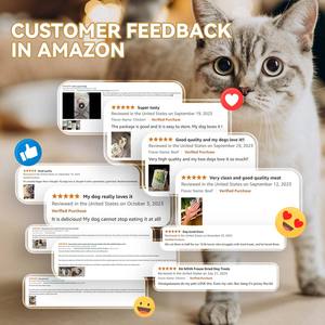 מרכיב בר יחיד חלבון טבעי גבוה הקפאה כלבים סלמון מיובש מתייחס לערכים גבוהים ללא גלוטן - Product Image 6