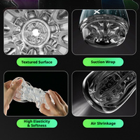 Diskreter Manueller Masturbator für Männer - Realistisches Saugspielzeug aus TPE, Geräuscharm & Leicht zu Reinigen, Handlicher Stimulator für Herren