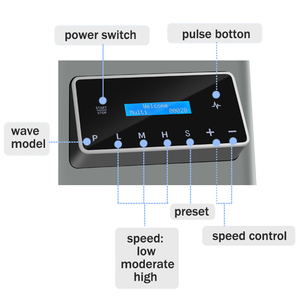 Touch Panel steuert vier Funktionen für Püree Ice Crush Slashee Veggies Shatter Profession eller elektrischer Getränke mixer - Product Image 2