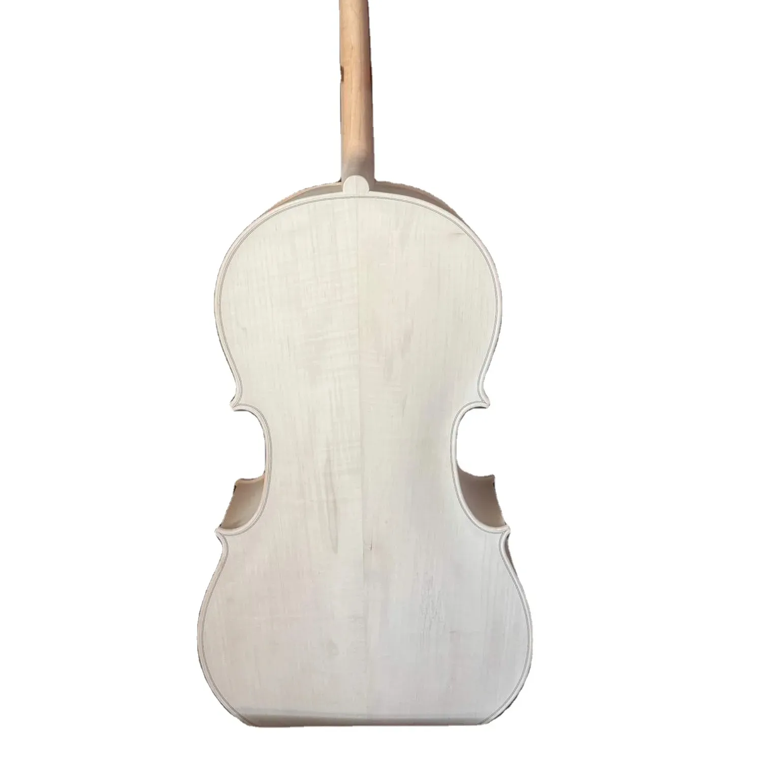 Surpassmusica Handgemaakte Witte Cello Viool Accepteren Maatwerk Handgemaakte Spirit Lak Effen Sparren Top En Esdoorn Back