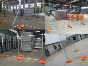 Nhà máy Trung Quốc đáng tin cậy cung cấp hàng rào tạm thời cho Canada và Úc, hàng rào dây thép gai tạm thời, hàng rào tạm thời - Product Image 6