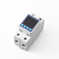 Protector de Sobretensión y Baja Tensión Monofásico EAST 63A 230V AC con Pantalla LCD, Reinicio Automático, YST2P-63S