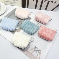 Nouvelle trousse de maquillage personnalisée en gros, logo personnalisé, sac à main portable, pochette à bijoux, organisateur durable, mini trousse de toilette d'hiver pour fille