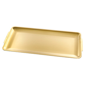 304 Stainless Steel Serving <b>Tray</b> Rectangular Hotel Grade Heavy Duty Dish For Restaurant And Outdoor Use - Product Image 2
