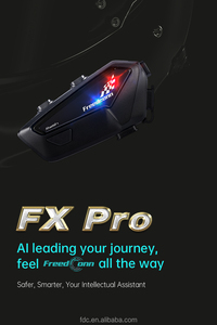 FreedConn FX PRO Hi-Res сетчатый мотоциклетный домофон для снижения шума с несколькими аудио IP67 водонепроницаемый мотоциклетный домофон - Product Image 3