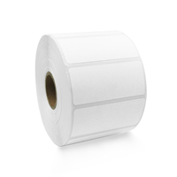 Rouleaux d'étiquettes thermiques personnalisés étanches de haute qualité de 2, 25 X1 pouces 57x25mm pour les petites entreprises