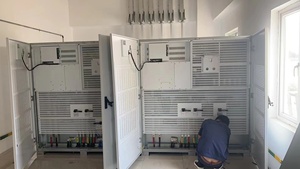 Độ tin cậy cao 5.7 inch LCD hiển thị song song Zero Thời gian chuyển được xây dựng trong biến áp cách ly 100kva trực tuyến tần số thấp UPS - Product Image 5