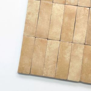 Tuiles en zellige personnalisées en usine, 2x6 pouces, tuiles en argile marocaines faites à la main, décoration murale pour hôtel, <span class=keywords><strong>villa</strong></span>, art, tuiles vintage - Product Image 5