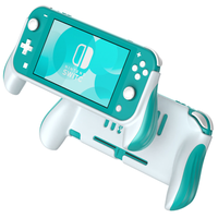 Aksesori Permainan Genggam Konsol NS dengan Lubang Pelepas Panas Desain Ergonomis Casing Pelindung untuk Nintendo Switch Lite Grip