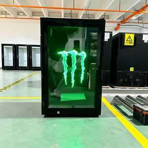 Mini Frigorifero Espositore con Porta in Vetro, Logo Personalizzabile, Raffreddamento <span class=keywords><strong>Professionale</strong></span>, Best Seller, Frigorifero Commerciale con LED per Energy Drink - Product Image 6