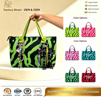 Sacs fourre-tout jacquard tendance pour femmes, grands sacs de transport en tricot avec logo personnalisé