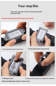 Film de protection d'écran en verre trempé anti-rayures 9H anti-empreintes digitales AR+AF facile à installer et sans poussière pour DJI Pocket 3 4 - Product Image 5
