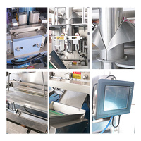 Machine d'emballage de sachets oreillers préformés pour suppléments protéinés de 0,5 kg et 1 kg, solution de fabrication et de scellage de pochettes