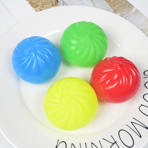 Pelota Antiestrés de Descompresión con Forma de Bollo de Mariscos Colorido, Juguete Sensorial para Aliviar la Ansiedad para Niñas - Product Image 4