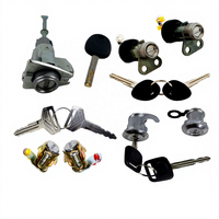 Cylindre de serrure de porte de voiture à verrouillage automatique, compatible avec Mercedes-Benz, BMW, Audi, VW, Fiat, Peugeot, Chevrolet, Ford
