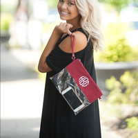 Sac à bandoulière Transparent en vinyle avec Logo personnalisé, pochette à bandoulière transparente à fermeture éclair détachable, sac à main Transparent Portable