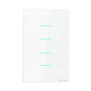 Interrupteur mural tactile 3 gangs YuHe Group 16A 230V, design minimaliste, matériau PC, IP20, compatible Wi-Fi pour application - Product Image 4