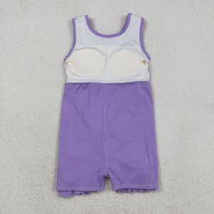 RTS Fashion Children's Little Girls Casual Floral Print Breathable Ruffles Play Tennis Yoga Sports Dress Shorts Lined <b>Clothes</b> - Product Image 4