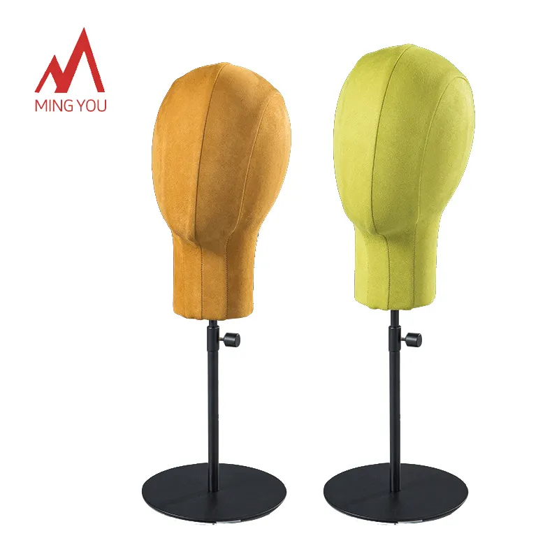Mannequin Head Model Wig Display Stand Tabletop Hat Display Rack Wig head mannequin