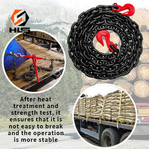 HLS resistente acciaio inossidabile AISI304/316 gancio di sollevamento della catena di sicurezza gru ganci gancio di presa di <span class=keywords><strong>Clevis</strong></span> Mining industria pesante gancio gancio - Product Image 5