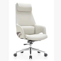 Foshan chaise de bureau moderne de luxe en cuir artificiel chaise de direction chaise de travail pivotante