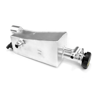 LAVITIIN Nouveau Vase d'expansion en aluminium personnalisé pour E46 323i/325i/328i/330i avec capuchon et capteur de réservoir de liquide de refroidissement