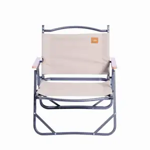 Chaise de camping robuste de marque privée en vente en gros chaise de camping pliable portable pliante d'extérieur pour adultes