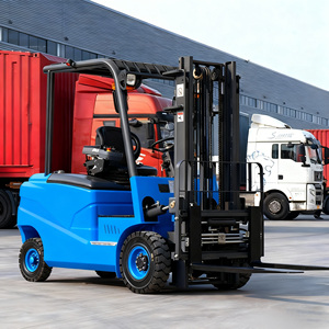 Бесплатная доставка! Компактный вилочный погрузчик грузоподъемностью <span class=keywords><strong>1</strong></span>-4 тонны с регулируемой шириной вил, экономичный, с сертификацией 3C. - Product Image 1