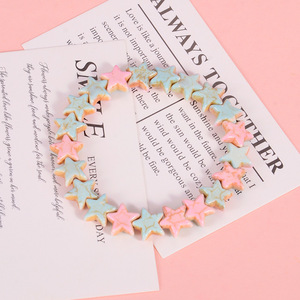 Star Turquoise <b>Bracelet</b> For Women Five Pointed Star Jewelry Gift Fashion <b>Beaded</b> <b>Bracelets</b> - Product Image 1