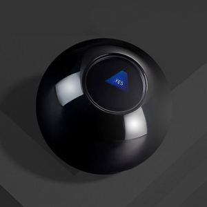 Luces LED Redondas de Plástico Personalizadas Mágicas, Mini Juguete de Fiesta Negro con 8 Bolas para Reuniones - Product Image 5