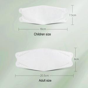 4ply غير المنسوجة 3d قناع Kf94 قناع الوجه كوريا المتاح غير المنسوجة للمستشفى - Product Image 2