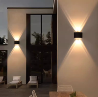 Applique murale à LED Éclairage extérieur étanche 4W 6W 8W 10W AC85-265V haut et bas vers l'éclairage Éclairage intérieur Lampe de chevet Décoration