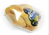 Sac de film rétractable pour volaille à haute barrière transparente pour l'emballage et le stockage de poulet frais entier