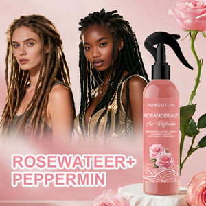 Brume capillaire nourrissante et hydratante en profondeur, rafraîchisseur nourrissant, eau de rose pour <span class=keywords><strong>dreadlocks</strong></span>, spray hydratant pour locs - Product Image 2