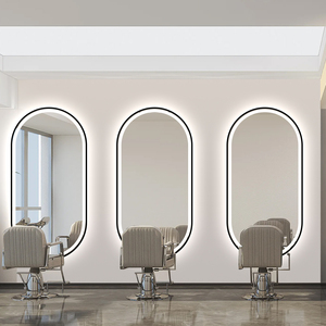 Умное зеркало с LED-подсветкой для дома, зеркало для ванной с LED-подсветкой, полумесяц-зеркало с LED-подсветкой - Product Image 2