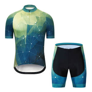 Ensemble de cyclisme unisexe à manches courtes, respirant, à séchage rapide, évacuant l'humidité, personnalisable, pour les événements de cyclisme sur longue distance - Product Image 1