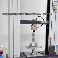 Machine d'essai universelle (UTM) informatisée 20KN pour barres en aluminium – Équipement de test de flexion à trois points