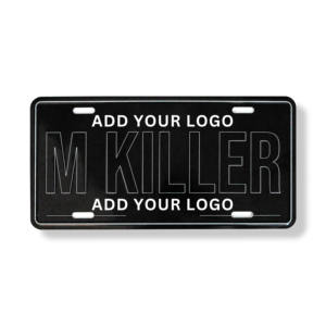 Placa de Matrícula de Metal Negra Personalizada para Automóvil, Sublimación de Aluminio con Impresión UV, Placa de Matrícula en Blanco para Impresión por Calor - Product Image 3